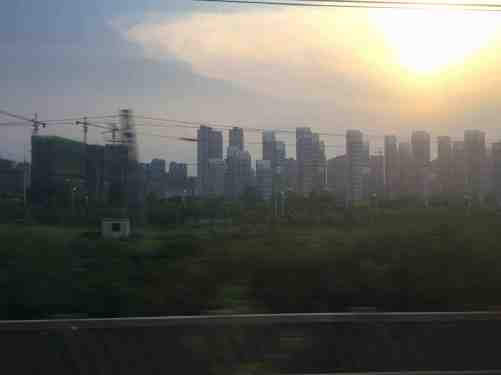 along the road new cities